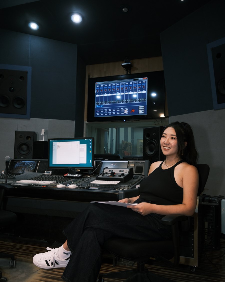Luna Pan — Recording for Audio Network — Record Factory, Beijing