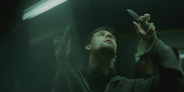 Still from the short film The Can